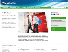 Tablet Screenshot of fo-cyberfactory.ch